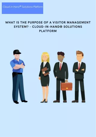 Visitor Management System Prioritize Security And Efficiency