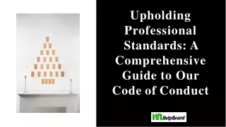 Code of Conduct Meaning