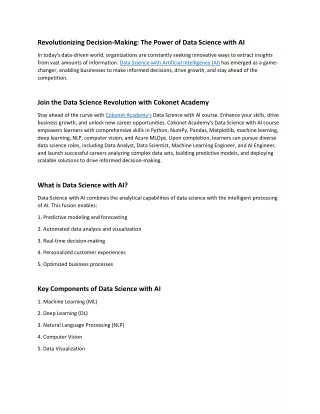 revolutionizing decision making the power of data