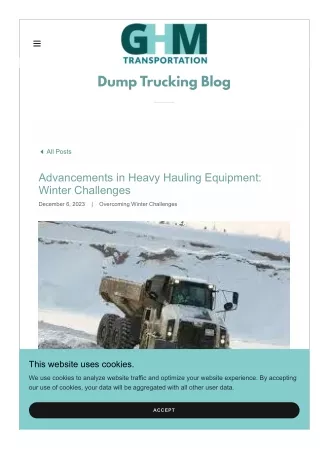 Advancements in Heavy Hauling Equipment: Overcoming Winter Challenges in Atlanta