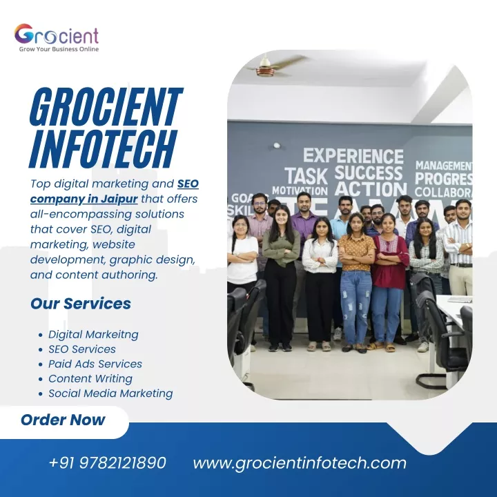 grocient infotech top digital marketing