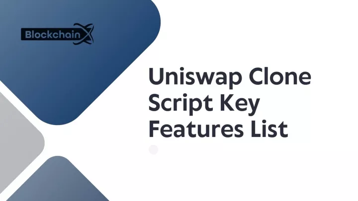 uniswap clone script key features list