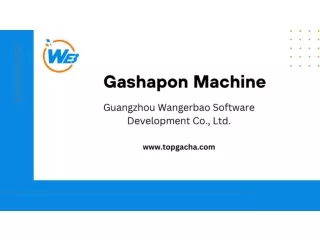 Gashapon Machine - Topgacha.com
