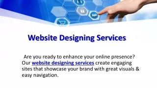 Website Designing Services