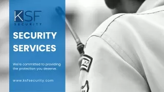 security services