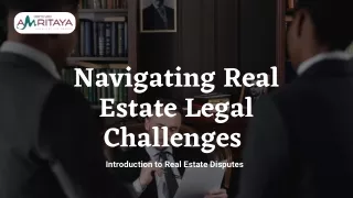 Navigating Real Estate Legal Challenges