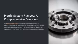 Metric-System-Flanges-A-Comprehensive overview