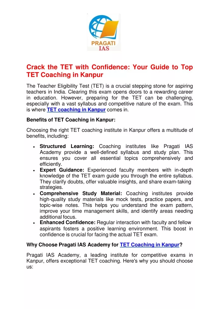 crack the tet with confidence your guide