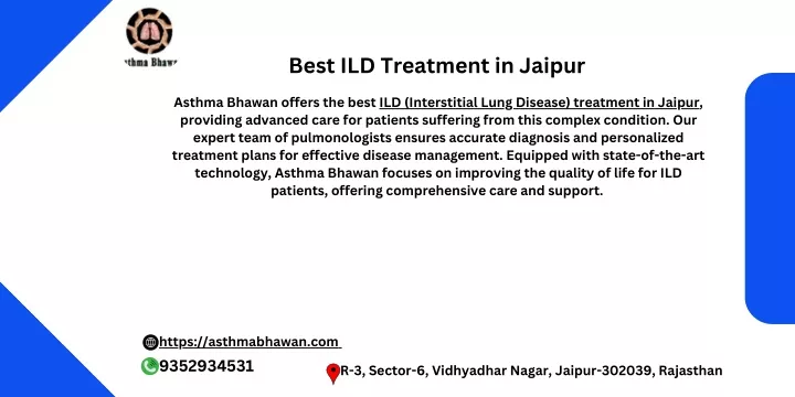 best ild treatment in jaipur