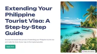extending your philippine tourist visa a step