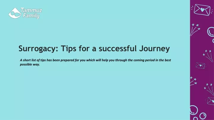 surrogacy tips for a successful journey