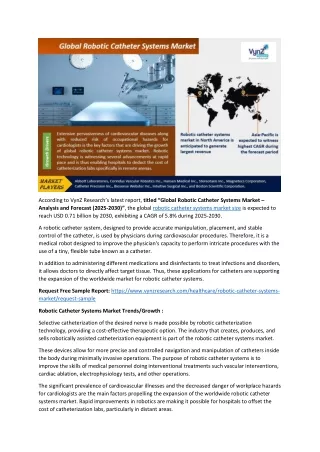 according to vynz research s latest report titled