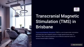transcranial magnetic stimulation tms in brisbane
