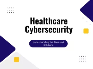What is Healthcare Cybersecurity| Healthcare and Public Health Cybersecurity