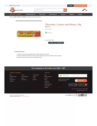 Bulk Buy Throaties Lemon and Honey – Save Big at Stock4Shops