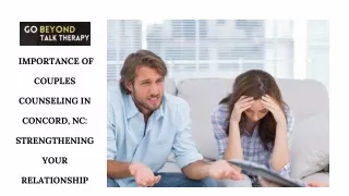 importance of couples counseling in concord