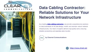 Unlocking Connectivity: The Role of Data Cabling Contractors in Modern Infrastru