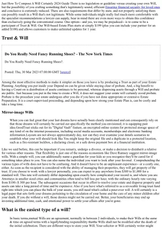 just how to compose a will certainly 2024 guide