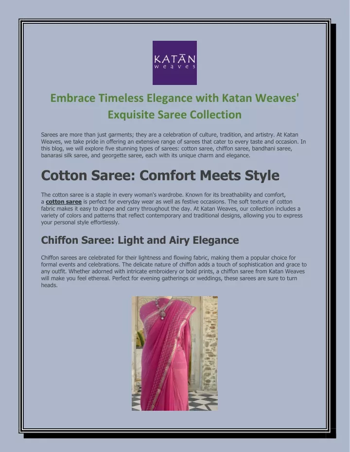 embrace timeless elegance with katan weaves