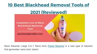 10 Best Blackhead Removal Tools of 2021 [Reviewed]