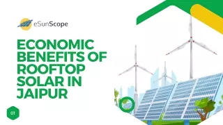 Economic Benefits of Rooftop Solar in Jaipur