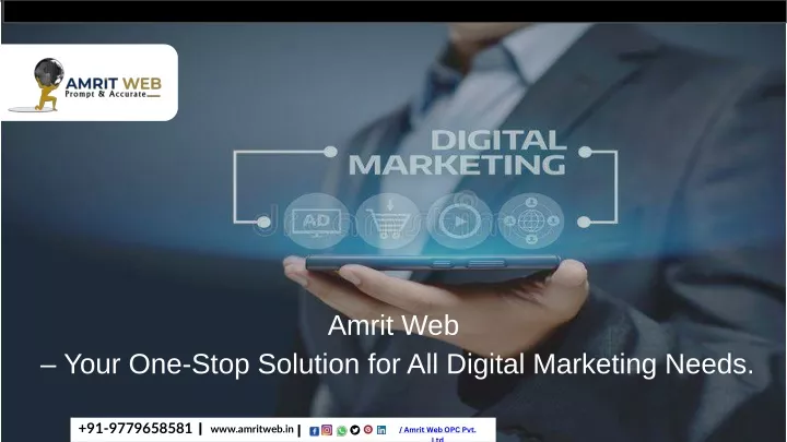 amrit web your one stop solution for all digital