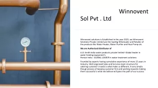 Winnovent heat pump  PPT