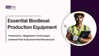 PPT - Essential Biodiesel Production Equipment