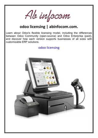 odoo licensing abinfocom.com