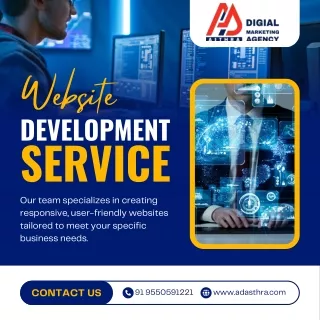 website service our team specializes in creating