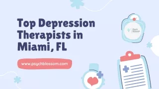 Top Depression Therapists in Miami, FL