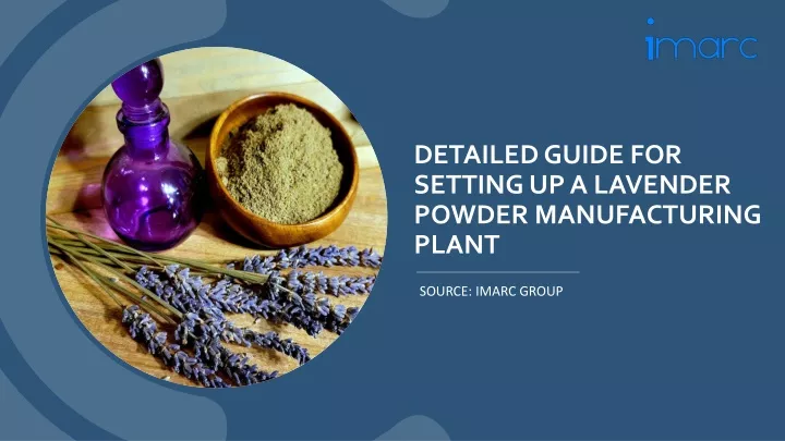 detailed guide for setting up a lavender powder