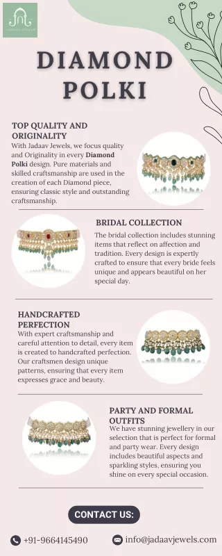 top quality and originality with jadaav jewels
