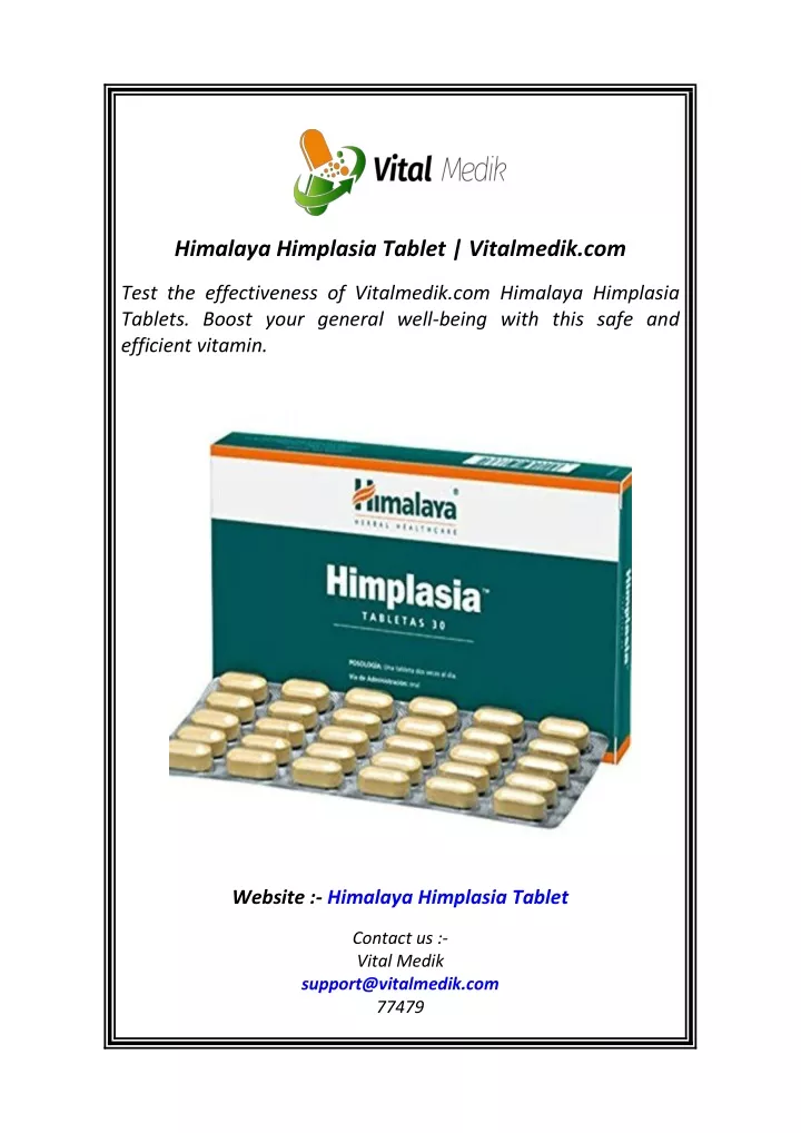 himalaya himplasia tablet vitalmedik com