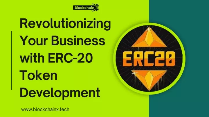 revolutionizing your business with erc 20 token