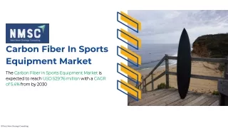 Carbon Fiber in Sports Equipment Market Trends and Innovations