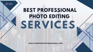 Best professional photo editing services