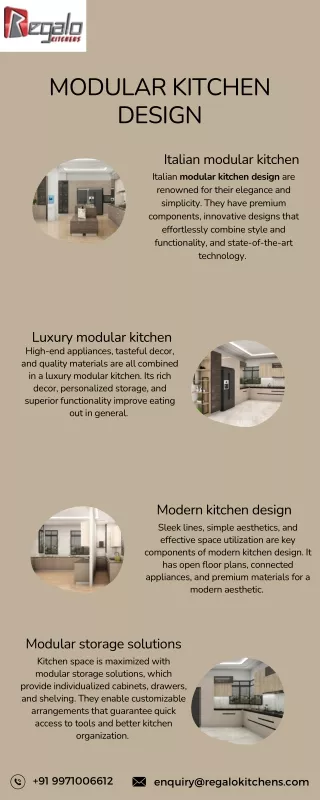modular kitchen design