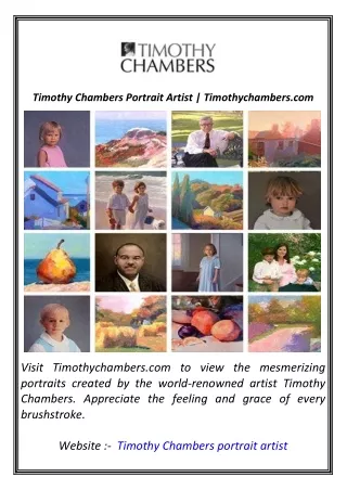 timothy chambers portrait artist timothychambers