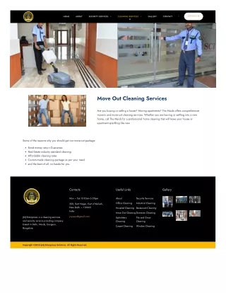 Move Out Cleaning Services Company in Delhi, India