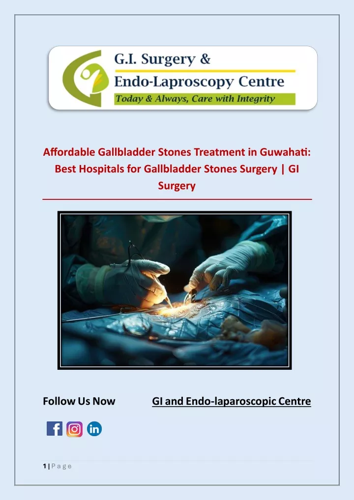 affordable gallbladder stones treatment