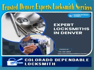 Trusted Denver Experts Locksmith Services