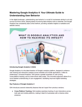 Mastering Google Analytics 4_ Your Ultimate Guide to Understanding User Behavior