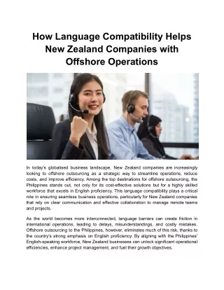 how language compatibility helps new zealand