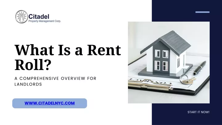 what is a rent roll