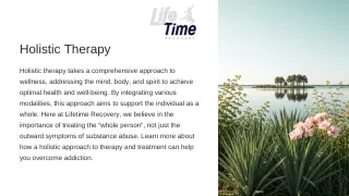 Holistic Therapy