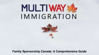 Family Sponsorship Program Canada