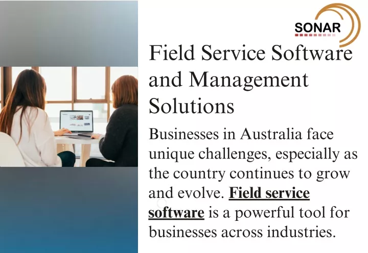 field service software and management solutions