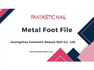 Metal Foot File - Fantasticnailart.com