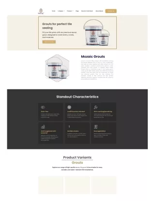 Grouts: Tile Epoxy & Gel Epoxy Grouts for Every Need | Mozaic Chemical
